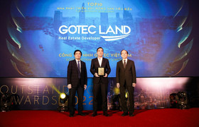 Gotec Land: 3 năm lọt Top 10 Nhà phát triển bất động sản tiêu biểu tại Việt Nam