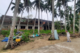 Cận cảnh khu du lịch 75 tỷ đồng sau 17 năm chỉ xây khách sạn 2 tầng rồi bỏ hoang