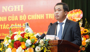 Ông Trần Đức Thắng làm Trưởng ban Chỉ đạo phòng chống tham nhũng tỉnh Hải Dương