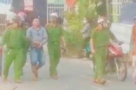 Bắt nam thanh niên chém hàng xóm trọng thương 