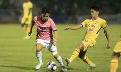 Trực tiếp bóng đá Hồng Lĩnh Hà Tĩnh 1-1 HAGL: Minh Vương ghi bàn