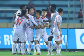CLB Hải Phòng xuất sắc nhất V-League tháng 10