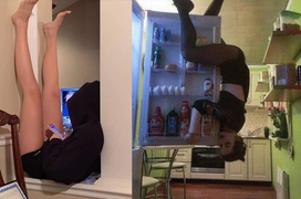 'Bắt quả tang' hành động hài hước của hội con gái những lúc ở một mình