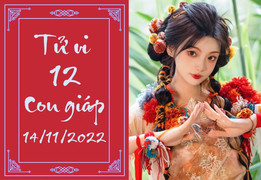Tử vi 12 vui con giáp hôm nay thứ Hai ngày 14/11: Mùi phú quý, Ngọ sung túc
