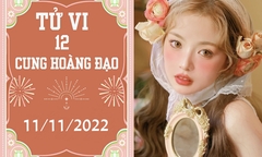 Tử vi vui 12 cung hoàng đạo 11/11: Song Ngư bốc đồng, Bọ Cạp dễ thăng tiến