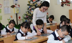 Tăng lương cơ sở lên 1,8 triệu, lương giáo viên tiểu học cao nhất bao nhiêu?