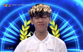 Về đích ấn tượng, nam sinh Hà Nội giành vé vào cuộc thi tháng Olympia