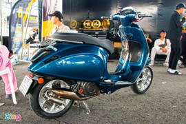 Chủ xe chi hơn 700 triệu đồng để nâng cấp Vespa Sprint