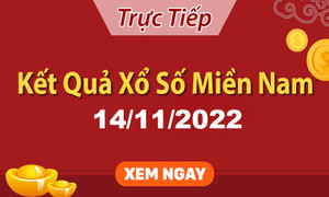 Kết quả xổ số miền Nam thứ 2 - XSMN 14/11 - SXMN 14/11/2022