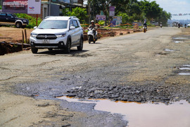 Dự án nâng cấp quốc lộ 3.600 tỷ đồng thi công ì ạch