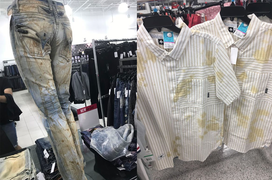 Những bộ quần áo có họa tiết được thiết kế để khiến người mặc trở nên khác người