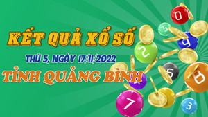 Kết quả XSQB thứ Năm 17/11/2022 - xổ số Quảng Bình 17/11