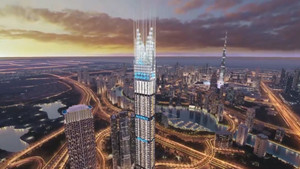 Mô phỏng thiết kế 3D tòa nhà dân cư cao nhất thế giới