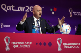 Cơn giận bất ngờ của Chủ tịch FIFA trước giờ khai màn World Cup 2022