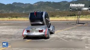 Ôtô bay có thể tháo rời ở Trung Quốc