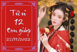 Tử vi vui 12 con giáp hôm nay thứ Sáu 25/11: Tý gặp sóng gió, Ngọ thu lợi