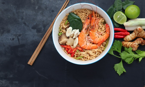 Giống bún, cơm, phở, mì ăn liền là thực phẩm cơ bản cung cấp chất bột đường