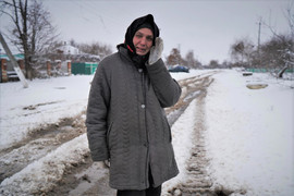 Cuộc sống mùa đông của người dân Ukraine ở thị trấn '3 không'