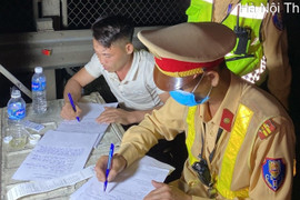 Phạt 30-40 triệu đồng 5 tài xế sử dụng ma túy lái xe trên cao tốc