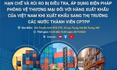 VTC News tổ chức tọa đàm về phòng vệ thương mại khi Việt Nam tham gia CPTPP