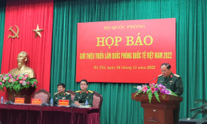 Bộ Quốc phòng thông tin về Triển lãm Quốc phòng quốc tế Việt Nam 2022