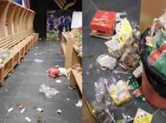 Sự thật tấm hình tuyển Nhật Bản không dọn phòng sau trận thua Costa Rica