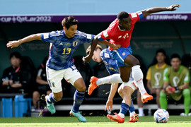 Trực tiếp bóng đá Nhật Bản 0-1 Costa Rica: Bàn thua cay đắng