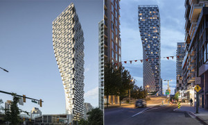 Độc đáo tòa nhà thiết kế vặn xoắn ở Canada