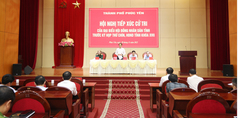 Cử tri Vĩnh Phúc phản ánh sự xuống cấp của khu tập thể nhà máy in