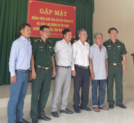 Gặp gỡ, động viên ngư dân và chủ tàu cá ở Bình Thuận gặp nạn trên biển