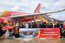 Vietjet khôi phục đường bay thẳng giữa Đà Lạt và Bangkok giá từ 360.000 đồng