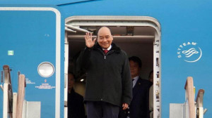 Chủ tịch nước Nguyễn Xuân Phúc bắt đầu thăm cấp Nhà nước Hàn Quốc