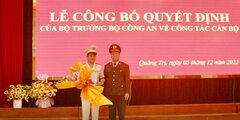 Quảng Trị có tân Phó Giám đốc Công an tỉnh