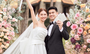 Ảnh: Tiệc cưới riêng tư của Á hậu Thuỳ Dung và ông xã soái ca tại Đà Lạt