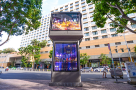 Diện mạo mới cho trụ điện thành phố