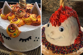 Khi sinh nhật hóa ác mộng chỉ vì chiếc bánh kem thảm họa gây 'đứng hình'