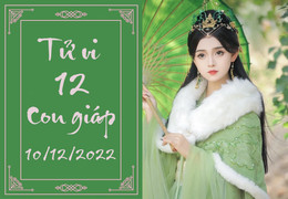 Tử vi 12 con giáp hôm nay thứ Bảy ngày 10/12: Mão có uy tín, Ngọ mập mờ tình cảm