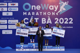 OneWay Marathon Cát Bà 2022: Hơn 3.000 VĐV tận hưởng cung đường chạy tuyệt đẹp