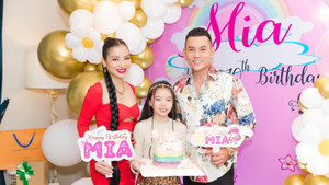 Phương Trinh Jolie tổ chức sinh nhật hoành tráng, ấm áp cho con gái Mia