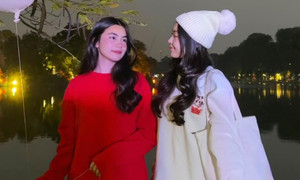 Sao Việt 12/12: Hai con gái xinh đẹp của Quyền Linh thích thú được thăm Hà Nội