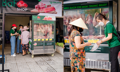 Chuỗi thực phẩm Siba Food đắt khách đến tìm mua thịt heo ăn chay