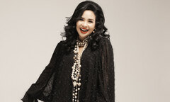 Diva Thanh Lam tái ngộ nhạc sĩ Quốc Trung sau 4 năm