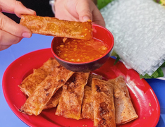 Khó cưỡng trước món chả lụi giòn rụm, từ đặc sản vùng Lagi nay phổ biến khắp nơi