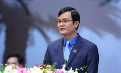 Anh Bùi Quang Huy tái đắc cử Bí thư thứ nhất Trung ương Đoàn khóa XII
