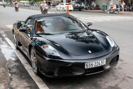 Ferrari F430 Spider hàng hiếm được làm mới ngoại thất tại TP.HCM