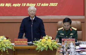 Tổng Bí thư yêu cầu Quân đội phải giữ gìn cho được truyền thống, danh dự