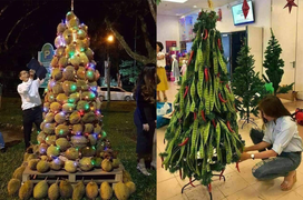 Bái phục trước các ý tưởng trang trí cây thông Giáng sinh không ai nghĩ đến