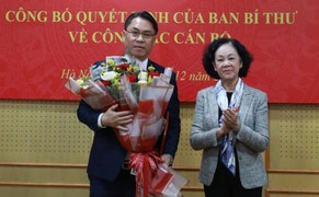 Ông Phan Thăng An được bổ nhiệm làm Phó Trưởng Ban Tổ chức Trung ương