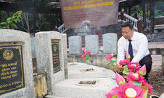 Lãnh đạo tỉnh Tây Ninh dâng hương tưởng niệm các Anh hùng liệt sĩ 