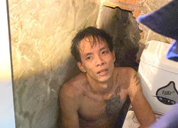 Phá tường giải cứu tên trộm bị mắc kẹt trong lối thoát hơi ở Bình Dương